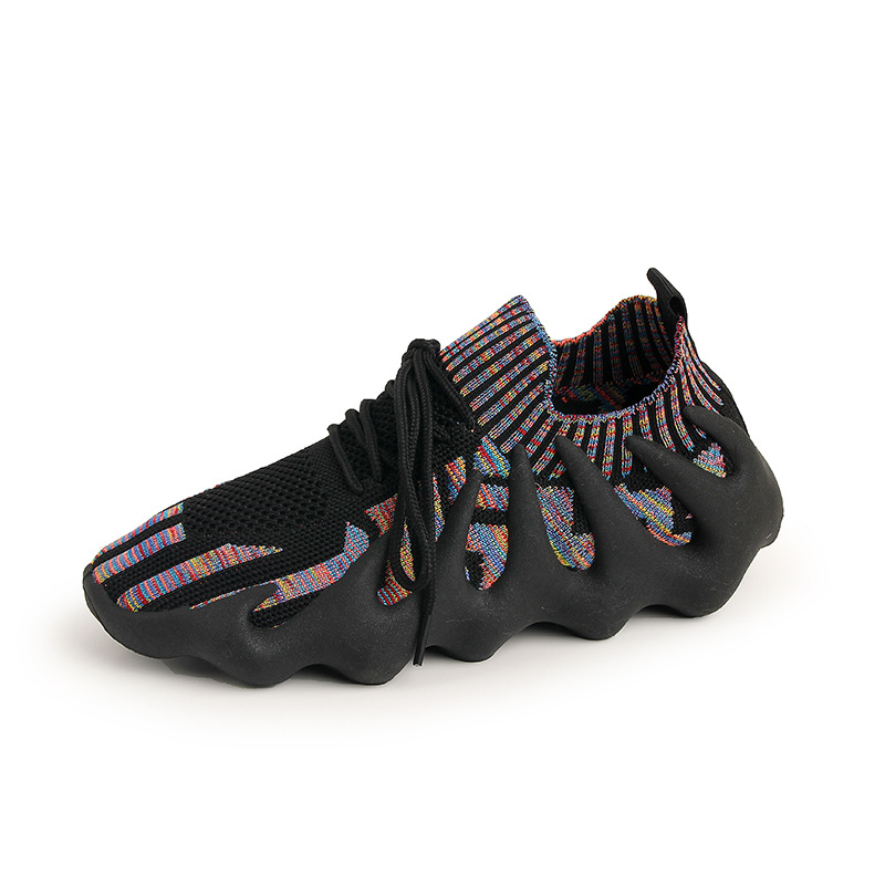 Unisex Flyknit tenisice s prozračnim i laganim vrhom; EVA uložak; plastični potplat; kamuflažni uzorak.