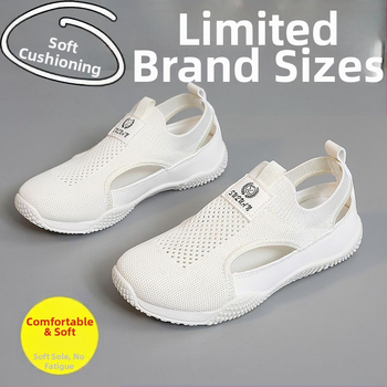 Маратонки за бягане с Flyknit горна част, нисък връх, закръглен нос, нисък ток 1-3 см, инжекционно формована подметка