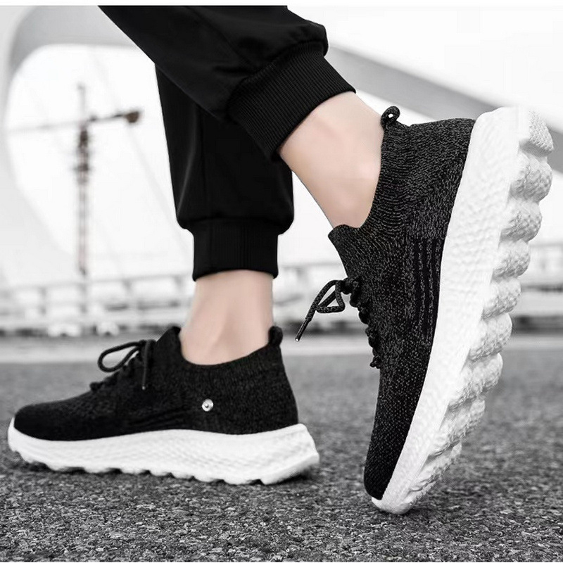 Pantofi de masaj pentru plimbare – unisex, partea superioară din țesătură, vârf rotund, închidere cu bandă elastică, cod 0001