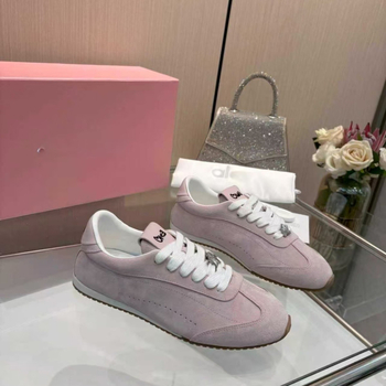 Ежедневни маратонки за бягане със велурено горно, кръгъл нос, връзки, гумена подметка, унисекс, ниско горно