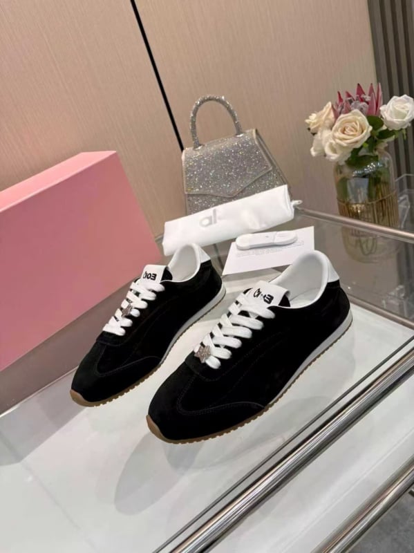 Ежедневни маратонки за бягане със велурено горно, кръгъл нос, връзки, гумена подметка, унисекс, ниско горно