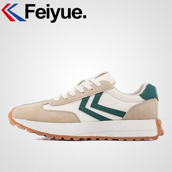 Feiyue спортни обувки за разходки — сатенено горнище, гумена подметка, връзки