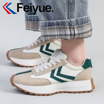 Feiyue спортни обувки за разходки — сатенено горнище, гумена подметка, връзки
