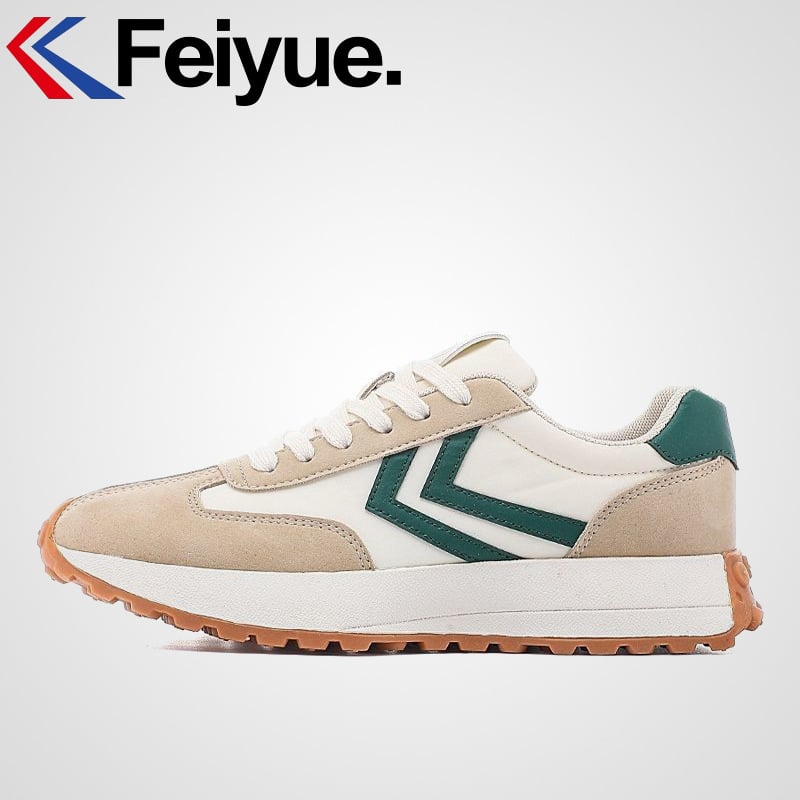 Feiyue спортни обувки за разходки — сатенено горнище, гумена подметка, връзки