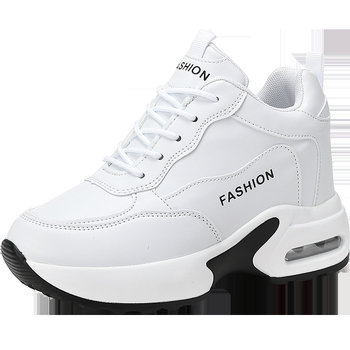 Naistele kõrgendusega jalanõud, 6–8 cm kandalaga, paks PU-tald, keskmise kõrgusega ülaosa Super Fiber materjalist, võrkvooder, eesmine sidumine kinnitamine