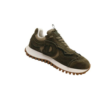 Nahast tossud Forrest Gump stiilis, ümar varvas, paeltega kinnituv, paks platvormitall, kummist talla