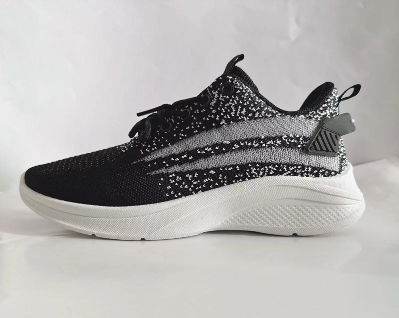 Ženske mrežaste tenisice za trčanje Fly-Knit – prozračne, lagane, udobna debela podloga, vezanje