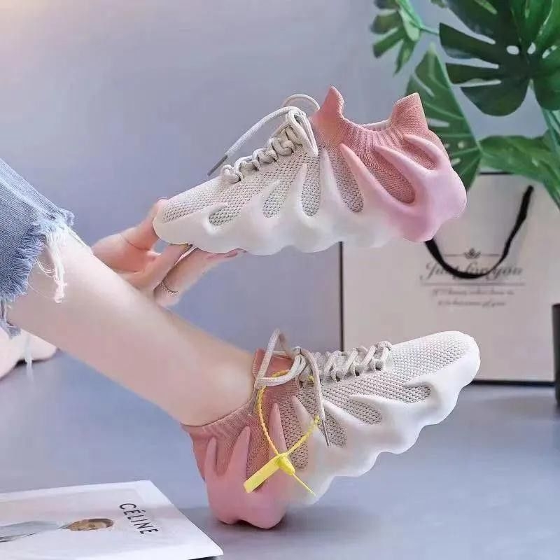 Unisex tenisica od mreže, prozračan gornji dio, dizajn colorblock, lagana svakodnevna obuća