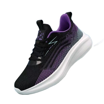 Дамски маратонки за тичане — леки, дишащи, антихлъзгащи; горен материал: Fly weaving; подметка: инжекционно формована; стелка: EVA; вътрешност: мрежеста