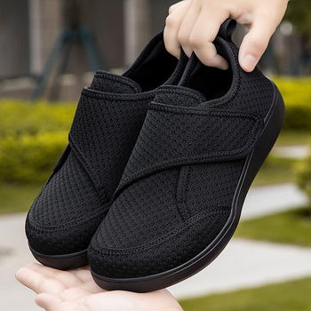 Unisex tenisice za hodanje, protuklizne, lake, s Velcro kopčom, gornji dio od tekstila