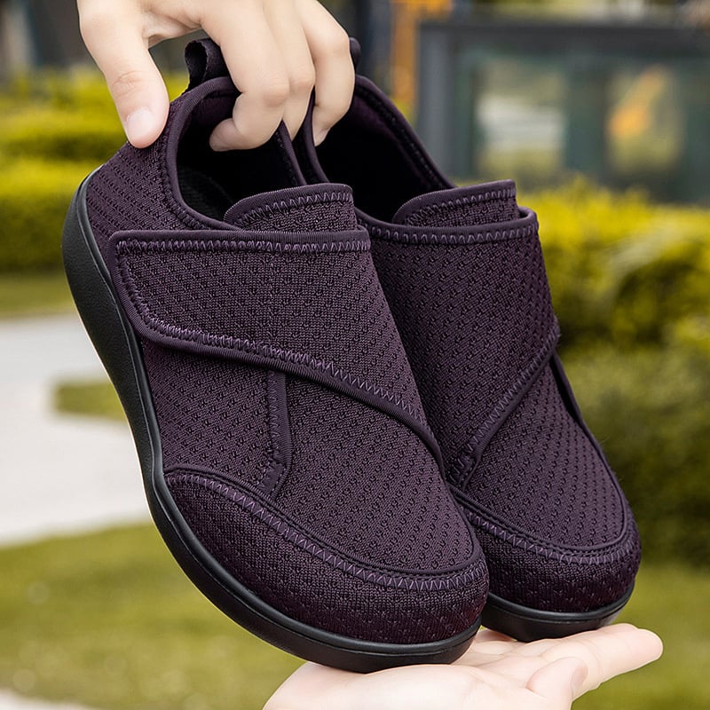 Unisex kõnni jalanõud, libisemiskindlad, kerged, Velcro sulgemisega, pealiskangas