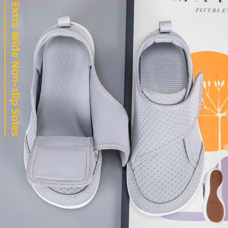 Unisex tenisice za hodanje, protuklizne, lake, s Velcro kopčom, gornji dio od tekstila