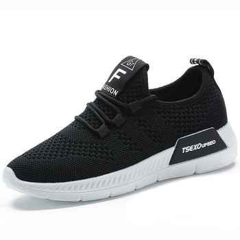 Ženske Flyknit mrežaste tenisice – prozračne, lagane, s vezanjem, zaobljeni vrh