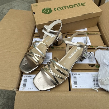Ženske rimske sandale s otvorenim prstom (peep toe), kopča, PU gornji dio, gumena potplat
