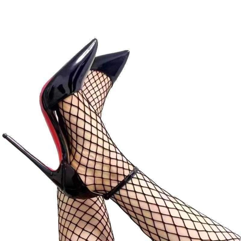 Jesen 2025 – Novi stil ženskih sandala s jednim remenom i otvorenim dizajnom, niski pet, oštar vrh, elegantno i seksi