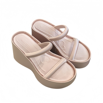 Satenske sandale s debelim petom i četvrtastim vrhom, PU podstava, đon od pjenaste gume – proljeće 2025