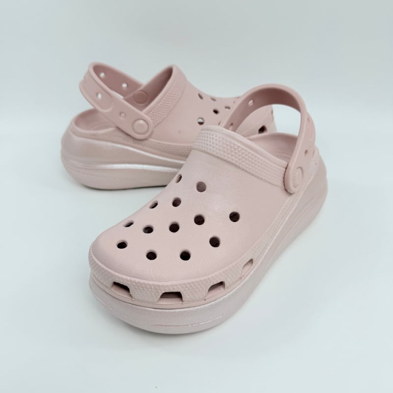 Дамски клиоги Puff серия с повдигаща височина, 3 см дебела подметка, EVA горна част и подметка, Puff трансферен модел