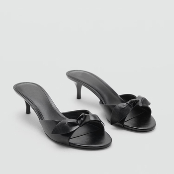 Sandale dama cu deget deschis si funda — material superior PU, căptușeală PU, vârf rotund, talpă lipicioasă, primăvara 2025