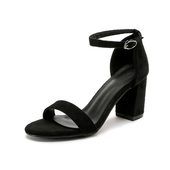 Zodini sandale s remenčićima od velura, okrugli vrh prsta, gumeni potplat, za svakodnevnu upotrebu