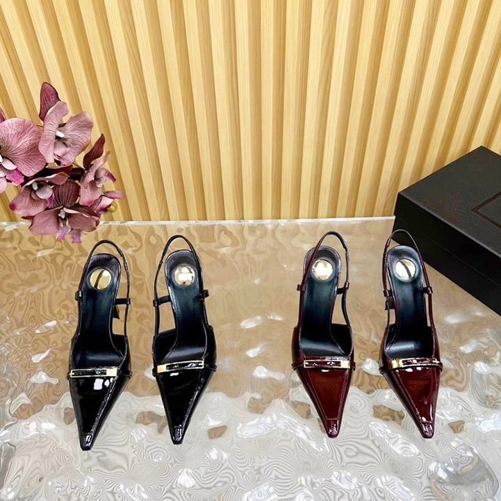 Flower Rain Cicada ženske sandale s kvadratnim vrhom i visokim potpeticama, potpetica u obliku čaše vina, gumeni đon, podstava od ovčje kože, elastično zatvaranje