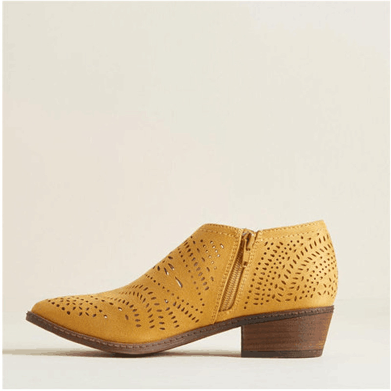 Ikdienas sieviešu sandales - PU augšējā daļa, PU iekšpuse, gumijas zole, apaļa pirksta, bieza papēža 3–6 cm