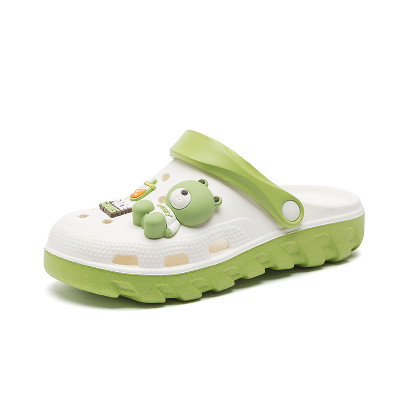 Unisex perforirane plažaške tenisice, EVA gornji dio i đon, protuklizne, prozračne, 3,5 cm debeli potplat, za mlade