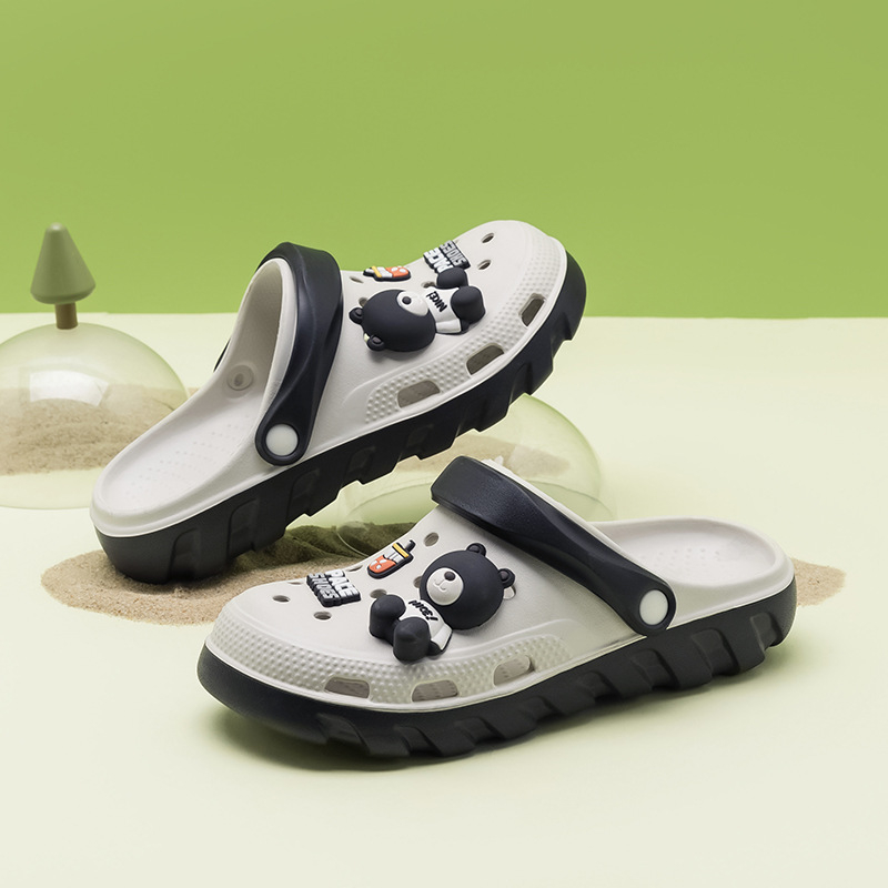 Unisex perforirane plažaške tenisice, EVA gornji dio i đon, protuklizne, prozračne, 3,5 cm debeli potplat, za mlade