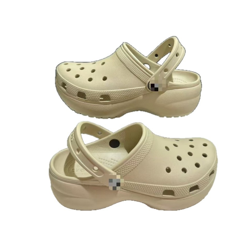 Crocs-stil sandale za plažu s debelim EVA potplatom, debljina 4,1 cm, EVA gornji dio, jednopolno kalup, Cloud serija