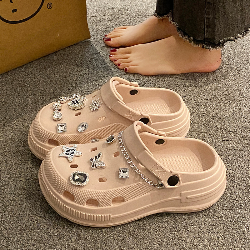 Crocs-stil sandale za žene, minimalistička serija, gornja EVA, potplat EVA