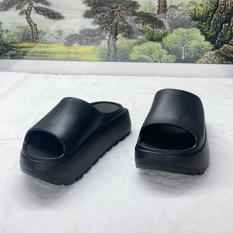 Ženske papuče s debelim potplatom EVA, protuklizne, Slip-On sandale, okrugli vrh, ljeto