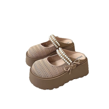 Sandale Mary Jane cu partea superioară din PU, talpă din TPR, vârf rotund, curea simplă, fără căptușeală