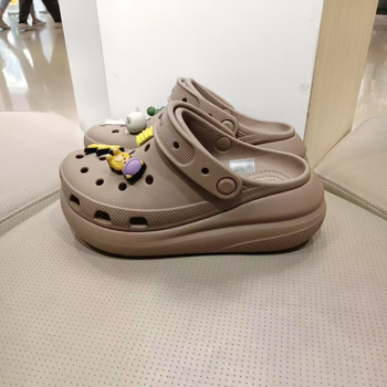Ženske sandale Crocs stila s EVA đonom, prozračne, protiv klizanja, platforma 3 cm+