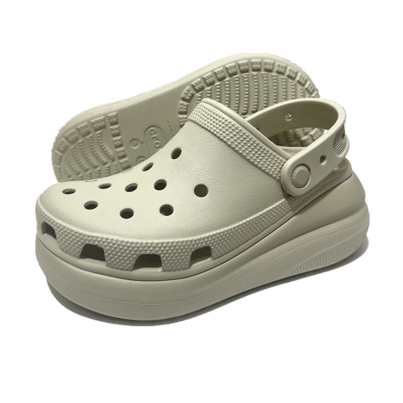 Ženske sandale Crocs stila s EVA đonom, prozračne, protiv klizanja, platforma 3 cm+