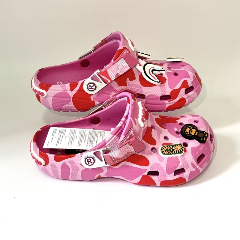 Unisex EVA pludmales apavi ar kamuflāžas dizainu, pretslīdes mīksta zole, biezums 3 cm+