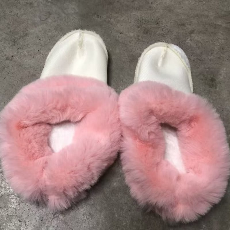 Crocs stila kurpes ziemai ar noņemamu kokvilnas un vilnas pārklājumu, pūkaina iekšpuse, putas zole, plakana pamatne