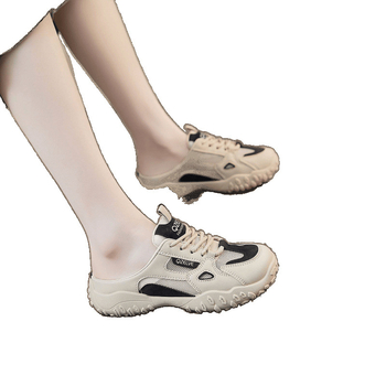 Ženske slip-on tenisice s mrežastim gornjim dijelom, mrežasti unutrašnji dio, gumeni đon, okrugli vrh, korejski stil, marka Haimona, ljeto 2025