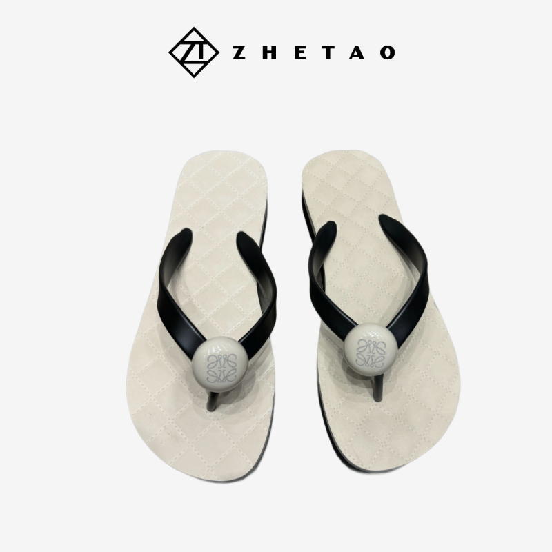 Zhetao vasaras čības ar PVC augšu, gumijas zole, apaļš purns, 2,5 cm bieza zole