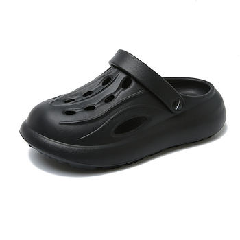 Augstumam palielinošas āra čības vasaras stilā, PU augšējā daļa, PU zole, apaļa purngala, bez oderes, ērts stils