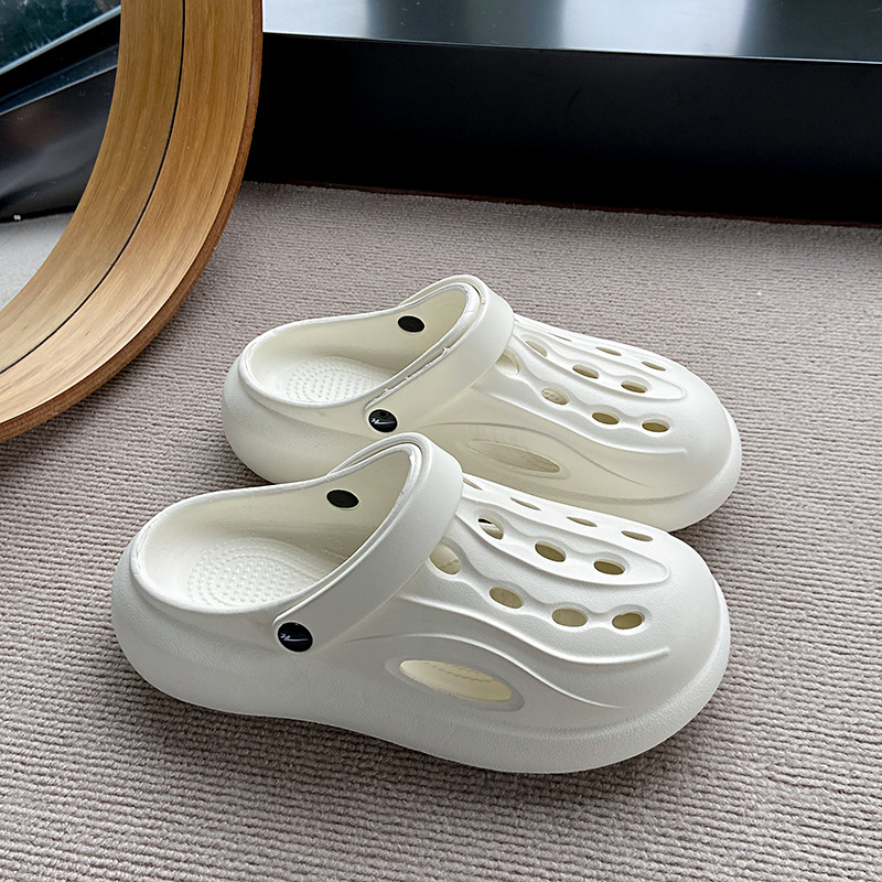 Augstumam palielinošas āra čības vasaras stilā, PU augšējā daļa, PU zole, apaļa purngala, bez oderes, ērts stils