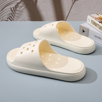 Sieviešu EVA čības ar biezu zoli, mīkstas un ērtas, elpojošas, neslīdošas, vieglas, ar apaļu purngalu, rudens 2024