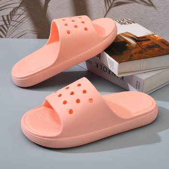 Sieviešu EVA čības ar biezu zoli, mīkstas un ērtas, elpojošas, neslīdošas, vieglas, ar apaļu purngalu, rudens 2024