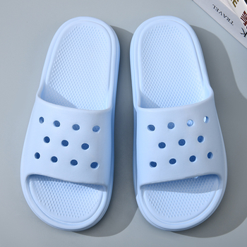 Sieviešu EVA čības ar biezu zoli, mīkstas un ērtas, elpojošas, neslīdošas, vieglas, ar apaļu purngalu, rudens 2024