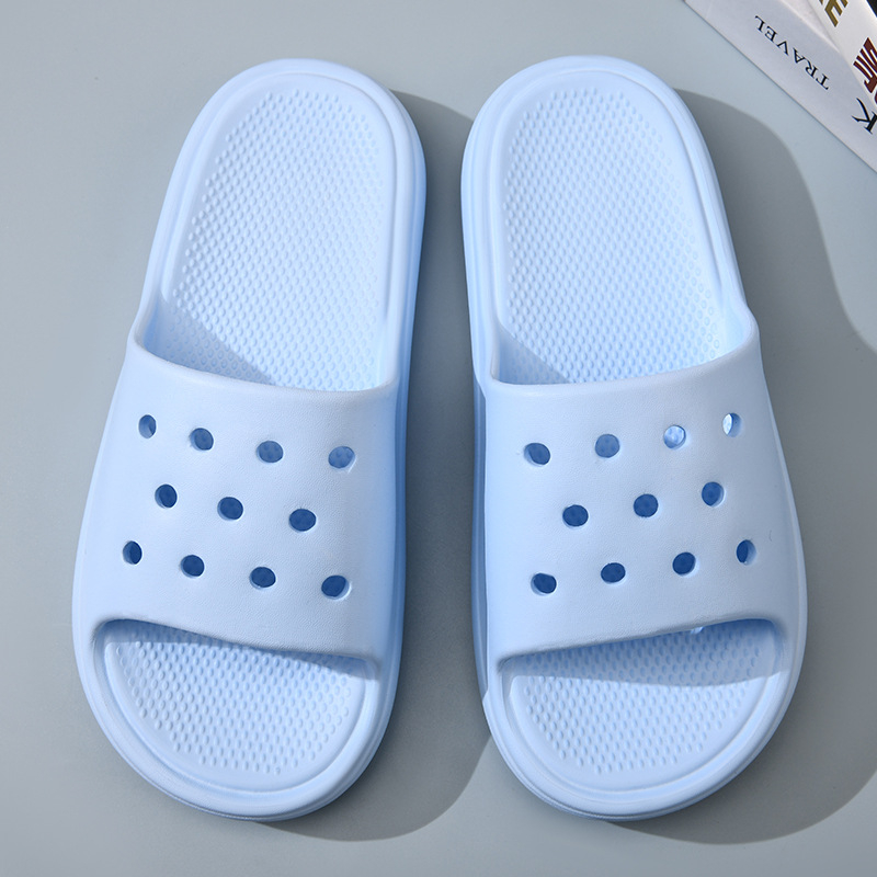 Sieviešu EVA čības ar biezu zoli, mīkstas un ērtas, elpojošas, neslīdošas, vieglas, ar apaļu purngalu, rudens 2024