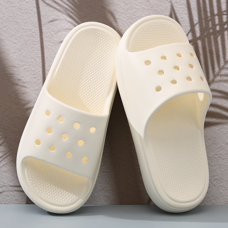 Sieviešu EVA čības ar biezu zoli, mīkstas un ērtas, elpojošas, neslīdošas, vieglas, ar apaļu purngalu, rudens 2024