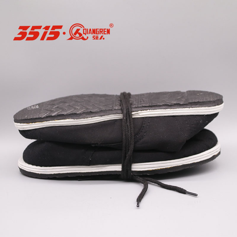 Ανδρικές παντόφλες από βαμβάκι με σόλα καουτσούκ, χειμωνιάτικα άνετα οικιακά υποδήματα