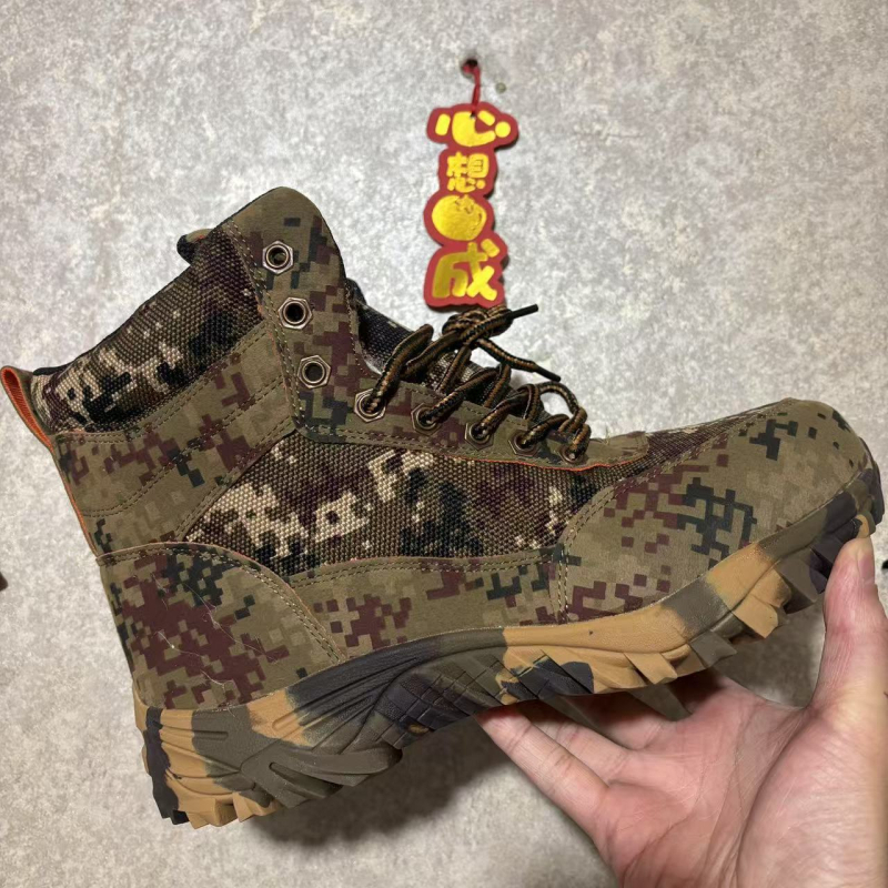 Унисекс зимни обувки за сняг, с пухено вътрешно покритие, -50°C студоустойчивост, противохлъзгаща гумена подметка, нисък ток 1–3 cm