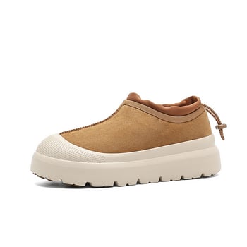 Унисекс зимни ботуши - водоустойчиви, топли с подплата от флис, горна част кравешки велур, подметка устойчива на износване гума, квадратен ток 3-5 см