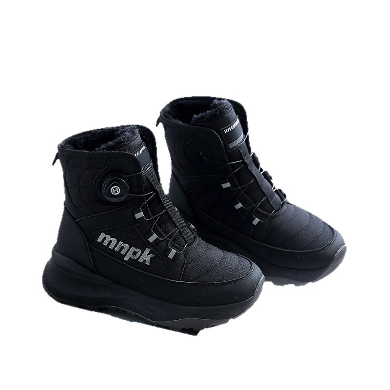 Снежни ботуши - водоустойчиви, противохлъзгащи, топли, горна част от естествена кожа, подплата от вълна и овча козина