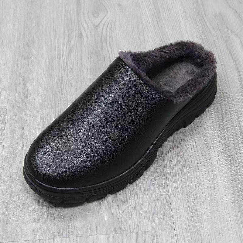 Meeste talves puuvillased sussid veekindla paksu talla jaoks sise- ja väljas kasutamiseks