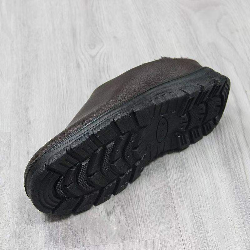 Meeste talves puuvillased sussid veekindla paksu talla jaoks sise- ja väljas kasutamiseks